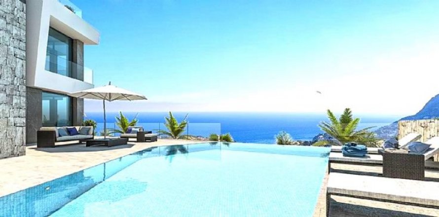 Villa in Calpe, Alicante, Spain 4 bedrooms, 410 sq.m. No. 41992