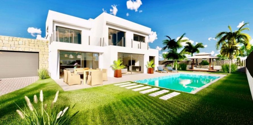 Villa in Calpe, Alicante, Spain 4 bedrooms, 252 sq.m. No. 43548