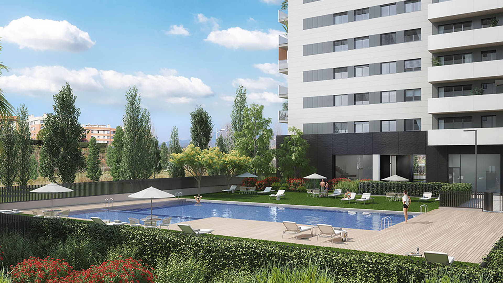 Jardins de Castellarnau in Barcelona, Spanien Nr. 47159