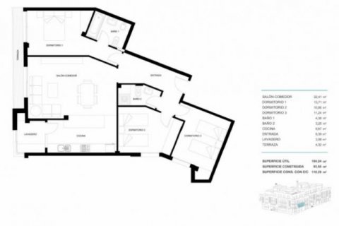 Apartment for sale Denia, Alicante, Spain 3 bedrooms, 118 sq.m. No. 45450 - photo 10
