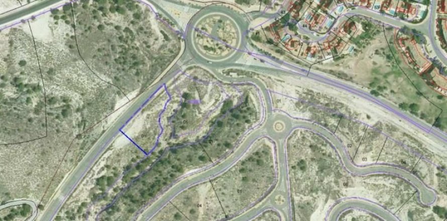 Land plot in Finestrat, Alicante, Spain No. 44315