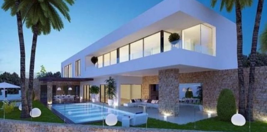 Villa in Calpe, Alicante, Spain 5 bedrooms, 600 sq.m. No. 46549