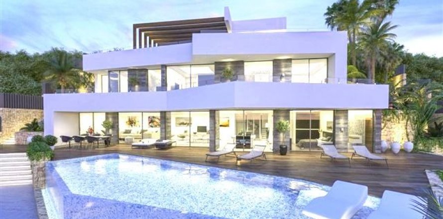 Villa in Calpe, Alicante, Spain 4 bedrooms, 511 sq.m. No. 42714