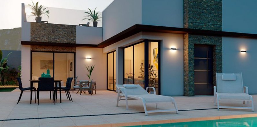 Villa in Polop, Alicante, Spain 3 bedrooms, 100 sq.m. No. 44986