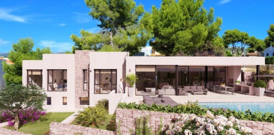 Villa in Calpe, Alicante, Spain 4 bedrooms, 327 sq.m. No. 42112