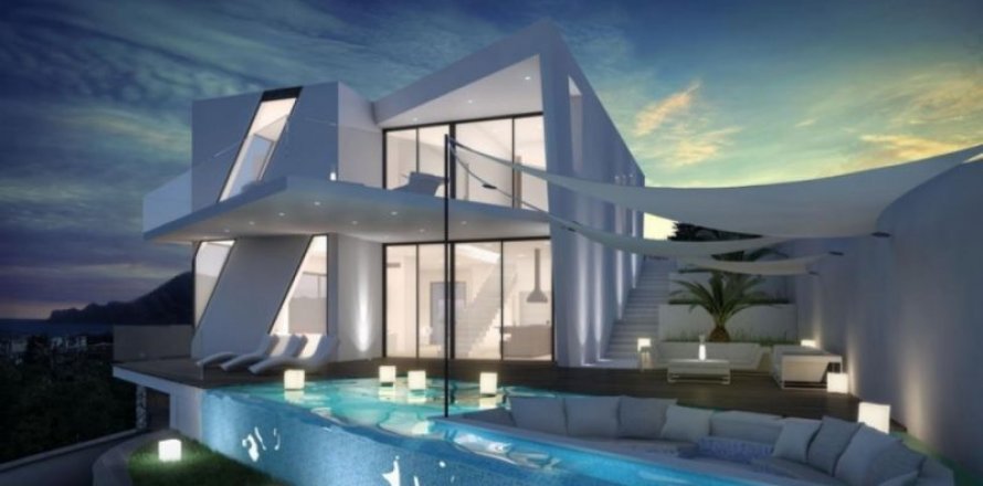 Villa in Altea, Alicante, Spain 3 bedrooms, 418 sq.m. No. 45581