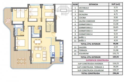 Penthouse for sale Alicante, Spain 4 bedrooms, 333 sq.m. No. 44722 - photo 10