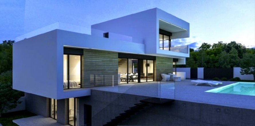 Villa in Benissa, Alicante, Spain 4 bedrooms, 486 sq.m. No. 43318