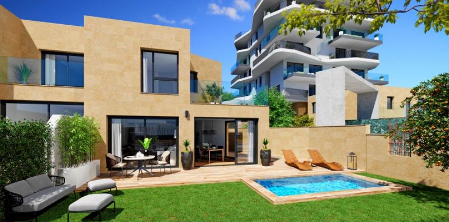 Townhouse in Villajoyosa, Alicante, Spain 3 bedrooms, 220 sq.m. No. 42202