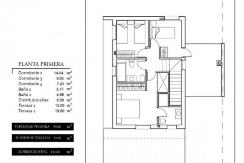 Townhouse for sale in Santa Pola, Alicante, Spain 4 bedrooms, 197 sq.m. No. 42497 - photo 8