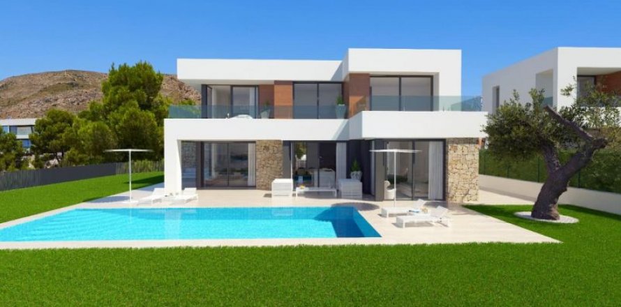 Villa in Finestrat, Alicante, Spain 4 bedrooms, 343 sq.m. No. 42790