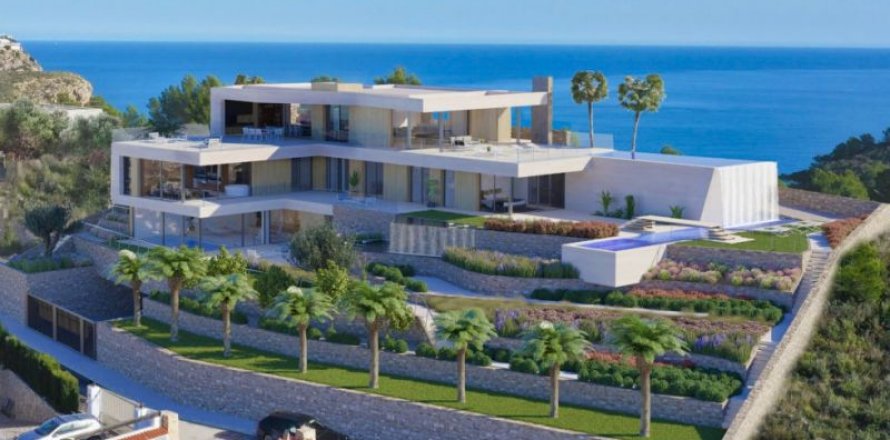 Villa in Moraira, Alicante, Spain 5 bedrooms, 900 sq.m. No. 41677