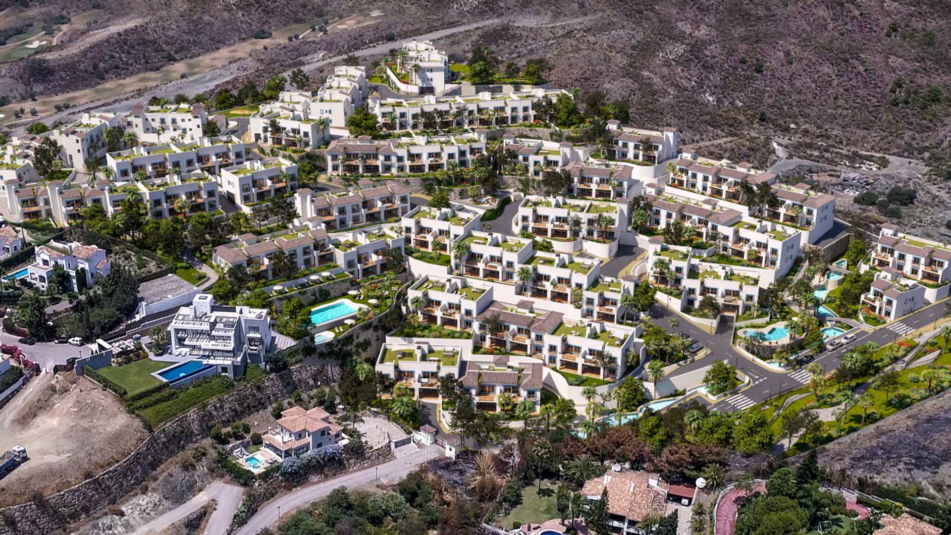 Paraiso Pueblo in San Pedro de Alcantara, Malaga, Spanien Nr. 41344