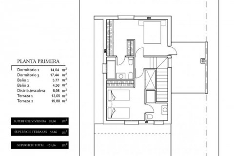 Townhouse for sale in Santa Pola, Alicante, Spain 4 bedrooms, 197 sq.m. No. 42497 - photo 6