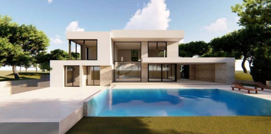 Villa in Moraira, Alicante, Spain 3 bedrooms, 621 sq.m. No. 43565