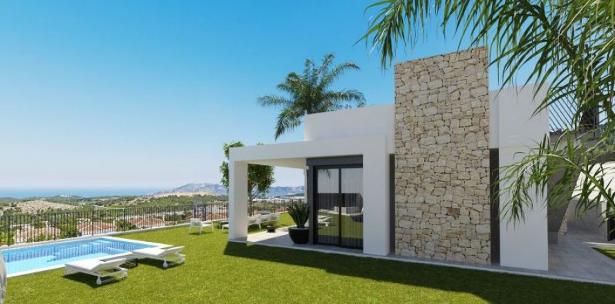 Villa in Polop, Alicante, Spain 3 bedrooms, 219 sq.m. No. 41623