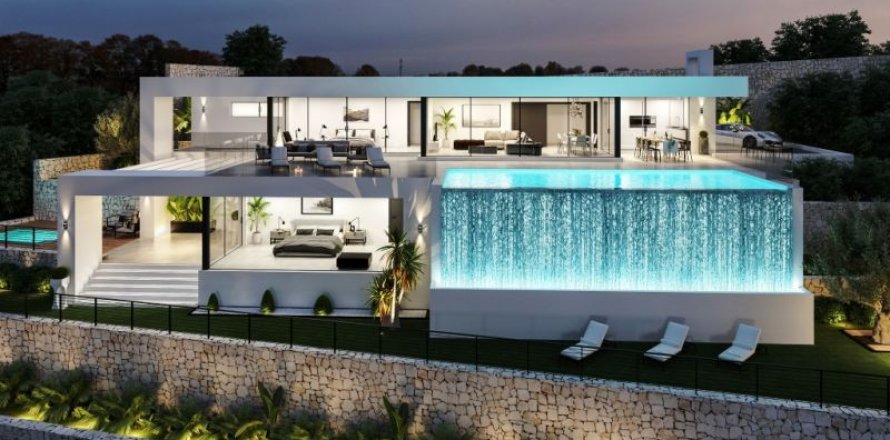 Villa in Denia, Alicante, Spain 3 bedrooms, 165 sq.m. No. 43596