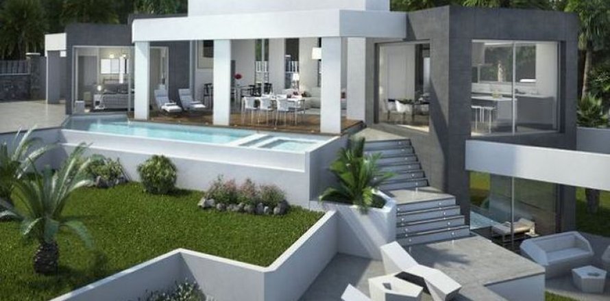 Villa in Javea, Alicante, Spain 4 bedrooms, 410 sq.m. No. 43765