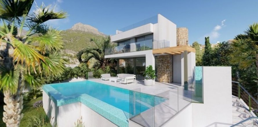 Villa in Calpe, Alicante, Spain 6 bedrooms, 332 sq.m. No. 44274