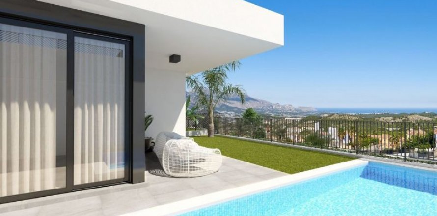 Villa in Polop, Alicante, Spain 2 bedrooms, 112 sq.m. No. 41588