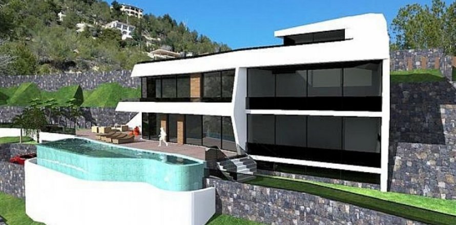 Villa in Benissa, Alicante, Spain 4 bedrooms, 492 sq.m. No. 44350