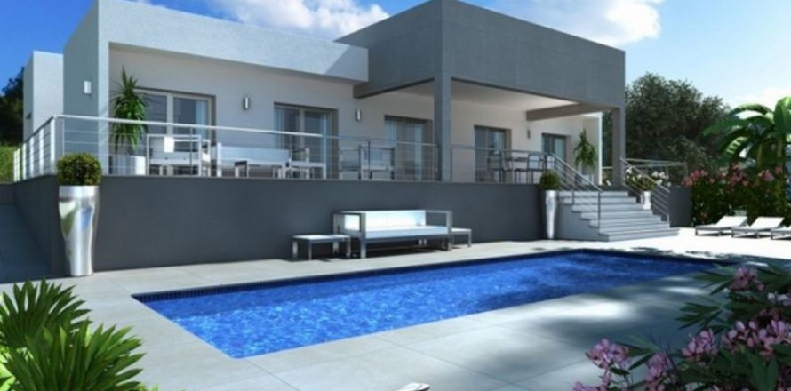 Villa in Calpe, Alicante, Spain 4 bedrooms, 250 sq.m. No. 46201