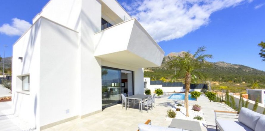 Villa in Polop, Alicante, Spain 4 bedrooms, 163 sq.m. No. 41899