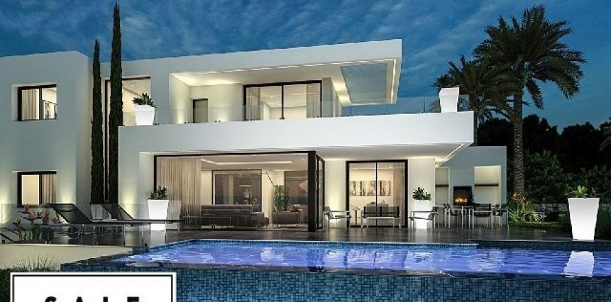 Villa in Moraira, Alicante, Spain 4 bedrooms, 224 sq.m. No. 44276