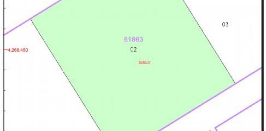 Land plot in Villajoyosa, Alicante, Spain No. 44321