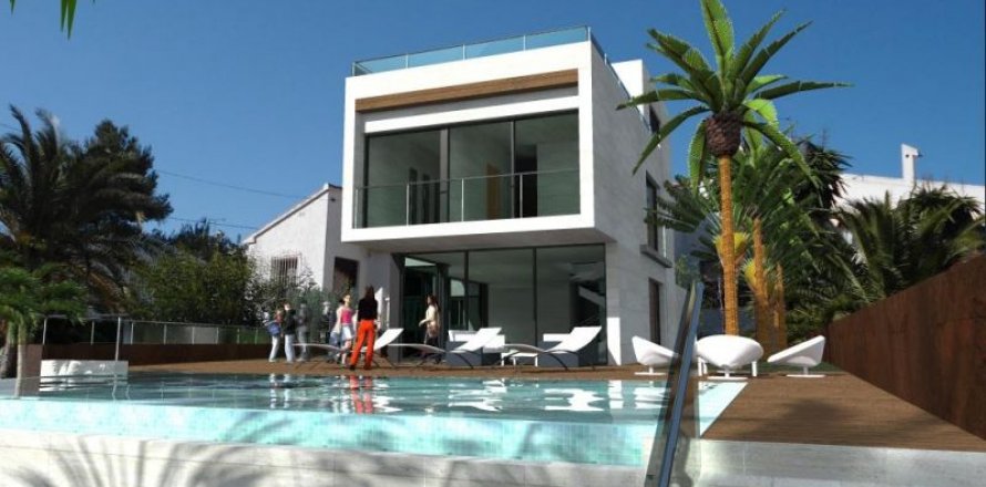 Villa in Calpe, Alicante, Spain 5 bedrooms, 550 sq.m. No. 44949