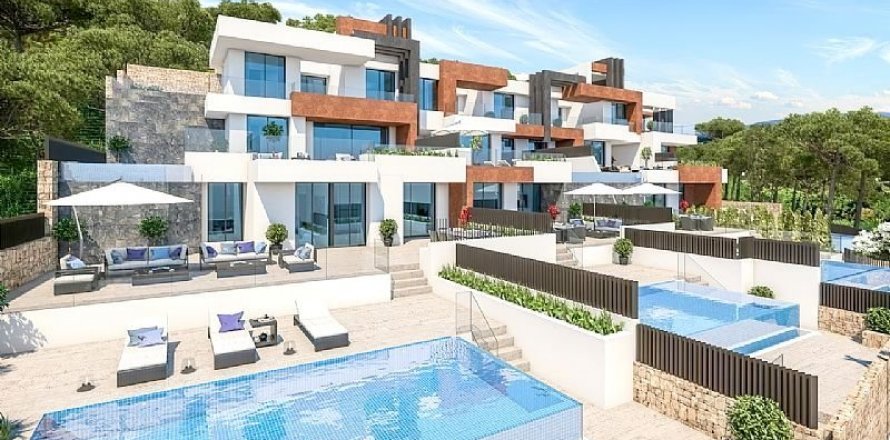 Townhouse in Benidorm, Alicante, Spain 3 bedrooms, 269 sq.m. No. 45109