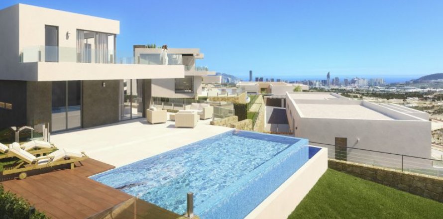 Villa in Finestrat, Alicante, Spain 4 bedrooms, 374 sq.m. No. 41532