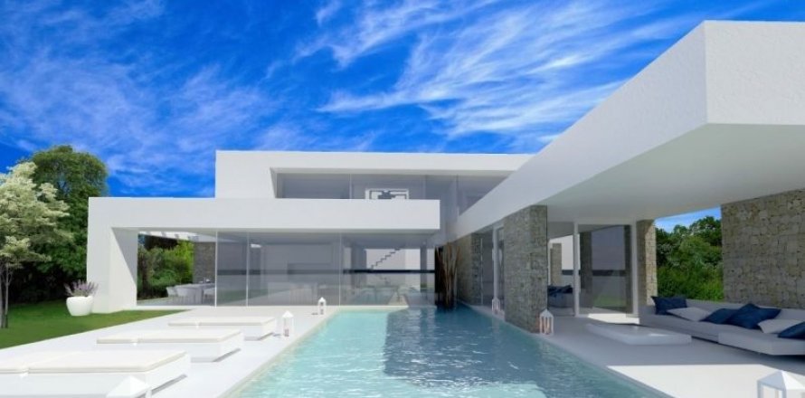 Villa in Calpe, Alicante, Spain 4 bedrooms, 287 sq.m. No. 44182