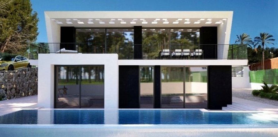 Villa in Calpe, Alicante, Spain 4 bedrooms, 244 sq.m. No. 43775