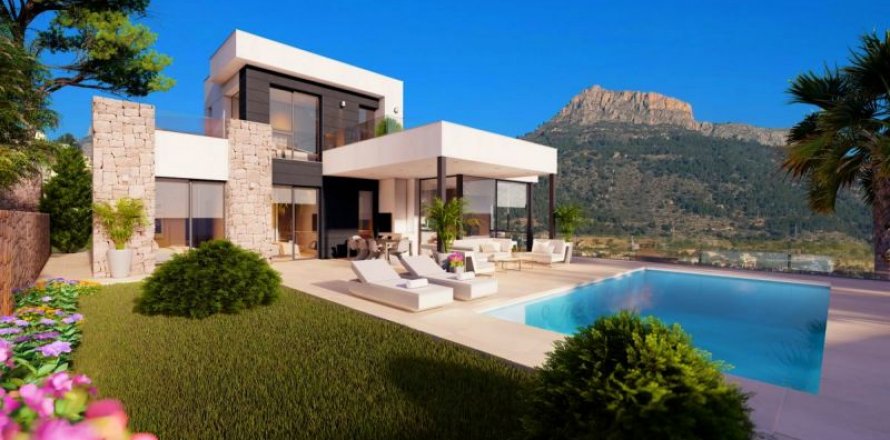 Villa in Calpe, Alicante, Spain 4 bedrooms, 552 sq.m. No. 42739