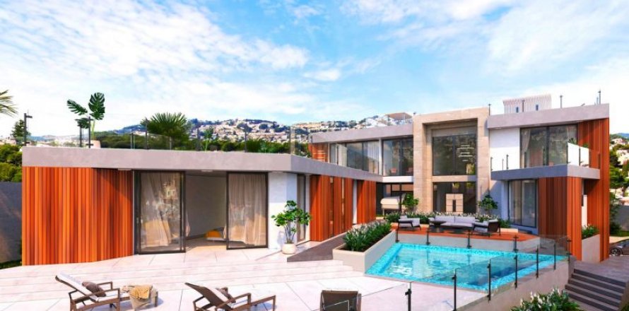 Villa Moraira, Alicante, Spain 4 bedrooms, 476 sq.m. No. 41941