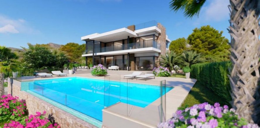 Villa in Calpe, Alicante, Spain 6 bedrooms, 599 sq.m. No. 42743