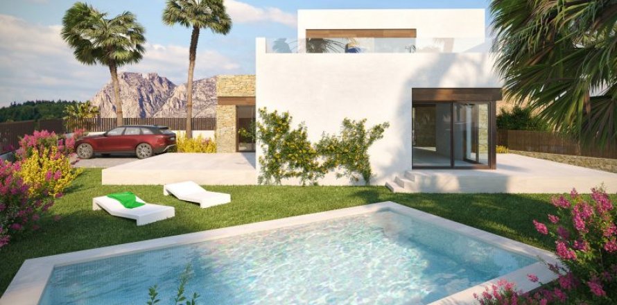 Villa in Finestrat, Alicante, Spain 3 bedrooms, 226 sq.m. No. 42168
