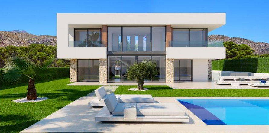 Villa in Finestrat, Alicante, Spain 3 bedrooms, 316 sq.m. No. 42770