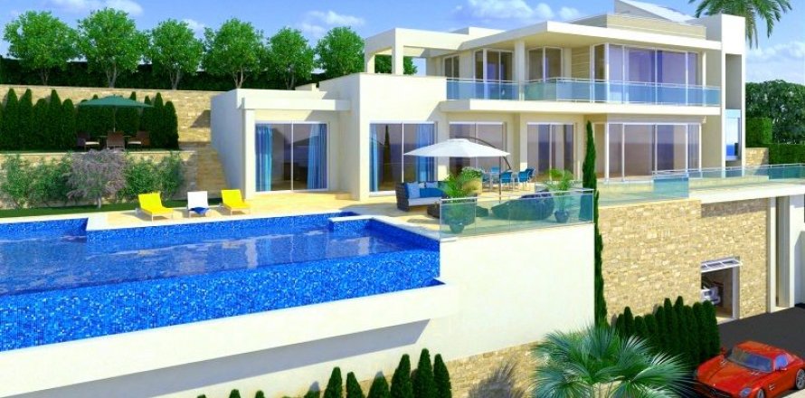 Villa in Benissa, Alicante, Spain 4 bedrooms, 485 sq.m. No. 44101