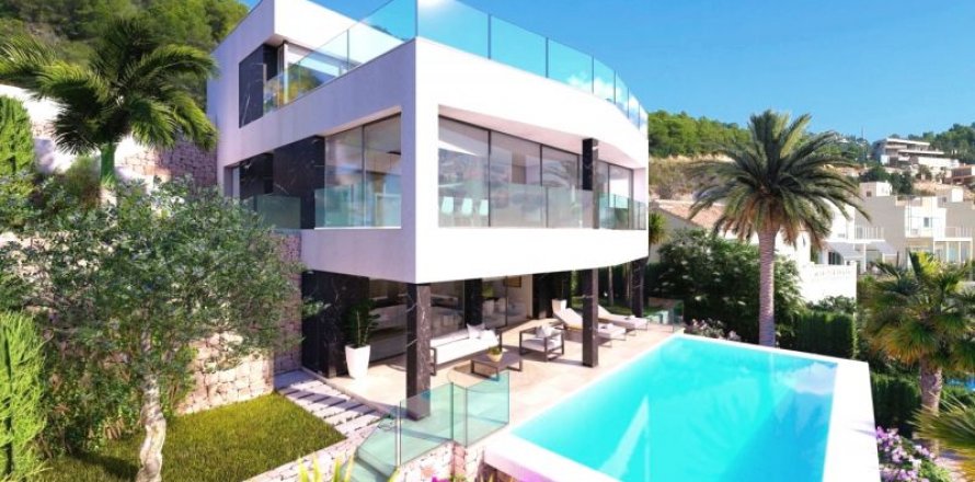 Villa in Calpe, Alicante, Spain 3 bedrooms, 273 sq.m. No. 42852