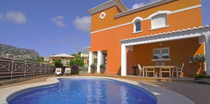 Villa in Calpe, Alicante, Spain 3 bedrooms, 100 sq.m. No. 43854