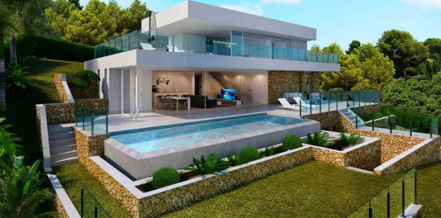 Villa in Javea, Alicante, Spain 5 bedrooms, 500 sq.m. No. 42089