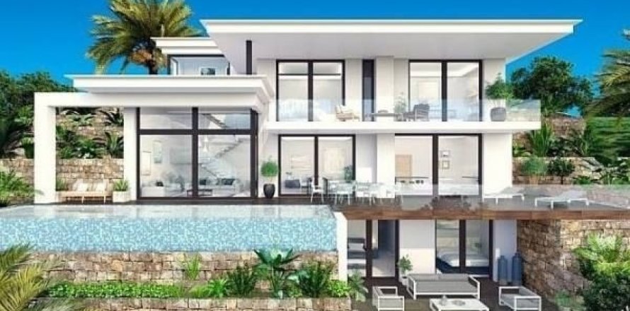 Villa in Calpe, Alicante, Spain 4 bedrooms, 245 sq.m. No. 46305