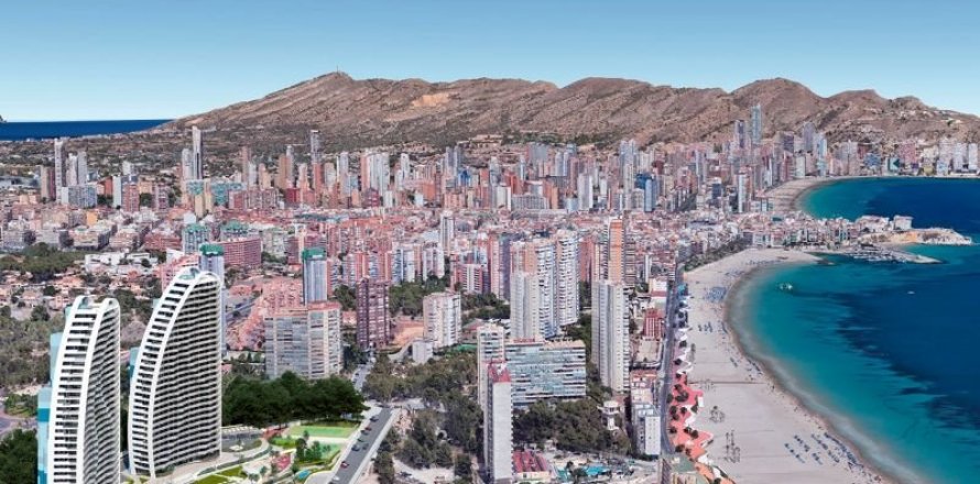 Penthouse Benidorm, Alicante, Spain 3 bedrooms, 382 sq.m. No. 44090