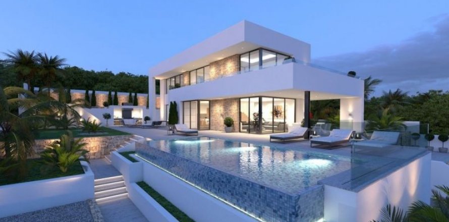 Villa in Moraira, Alicante, Spain 4 bedrooms, 475 sq.m. No. 41650