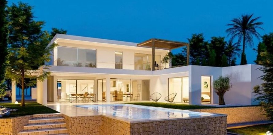 Villa in Benissa, Alicante, Spain 4 bedrooms, 338 sq.m. No. 43822