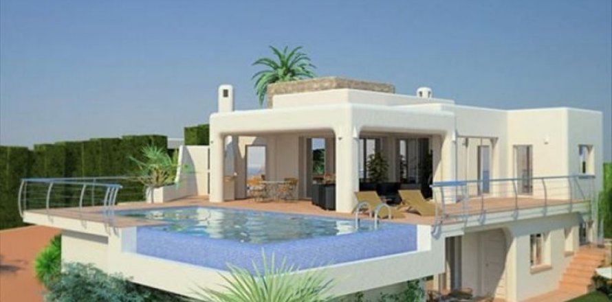 Villa in Calpe, Alicante, Spain 3 bedrooms, 438 sq.m. No. 45333