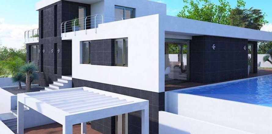Villa in Calpe, Alicante, Spain 5 bedrooms, 405 sq.m. No. 44861