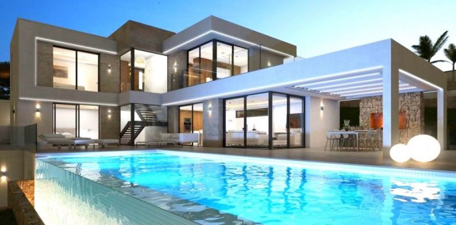 Villa in Javea, Alicante, Spain 4 bedrooms, 796 sq.m. No. 44038